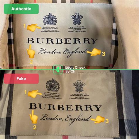 fake burberry trench sandrigham|authenticity of burberry logo.